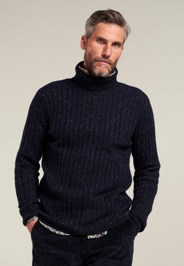 Dstrezzed Turtleneck navy 405422