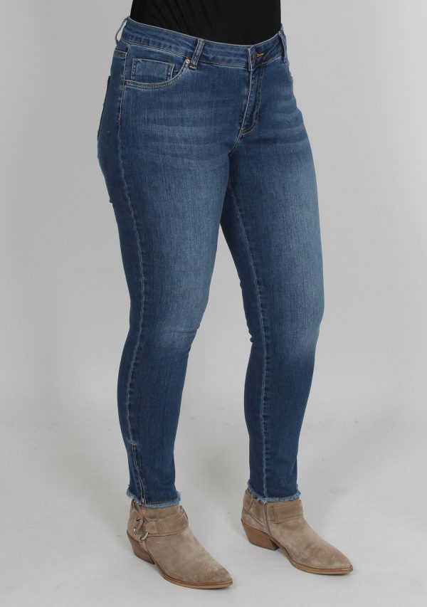 Isay Como jeans blauw