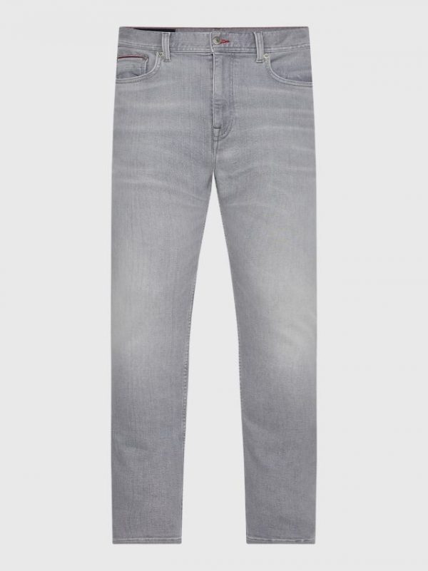 Tommy Hilfiger jeans MW0MW180411B3L32 - heren Tommy Hilfiger SLIM BLEECKER PSTR ASHLND GREY Ashland Grey