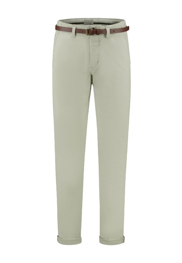 Dstrezzed Presley chino Seagrass - heren Dstrezzed Presley Chino Pants Stretch Twill L32 Seagrass