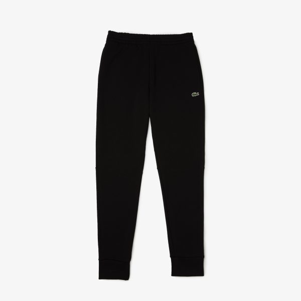 Zwarte Lacoste trainingsbroek XH9624-031 - Lacoste 1HW2 Men's tracksuit trousers 07 BLACK
