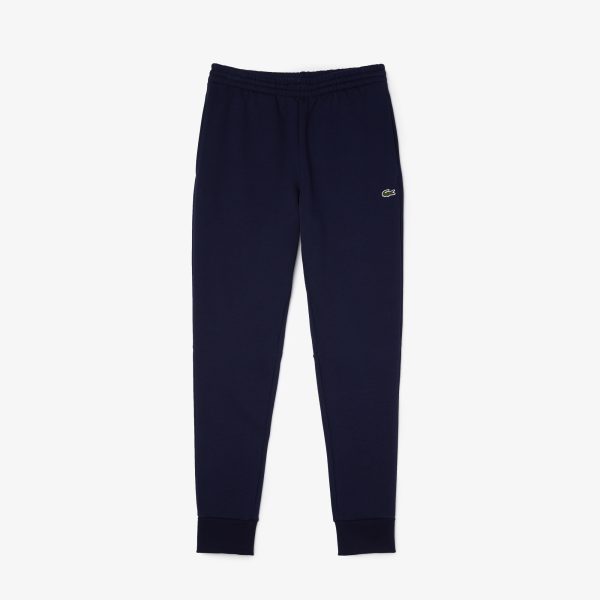 Blauwe Lacoste trainingsbroek XH9624-166 - Lacoste 1HW2 Men's tracksuit trousers 07 NAVY BLUE