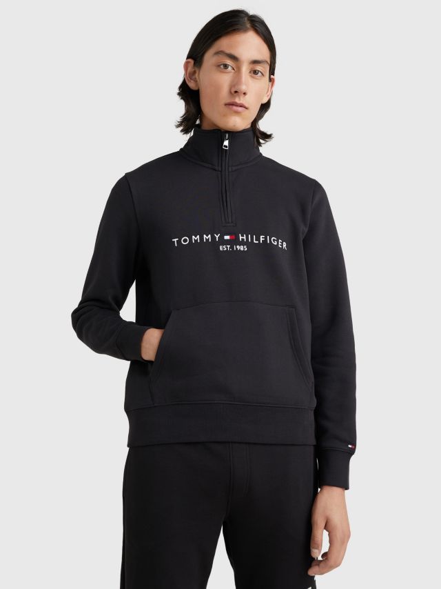 Tommy Hilfiger trui MW0MW20954BDS LOGO MOCKNECK