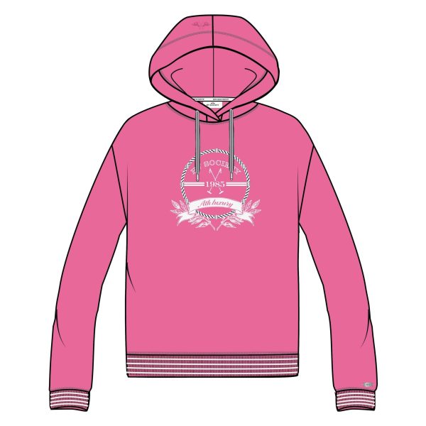HVSociety hoodie HVSKimora 0401103610_3008 - HVSociety dames Hoodie HVSKimora Bright Pink