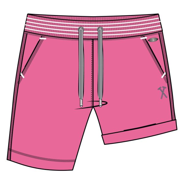 HVSociety bermuda HVSKady 0201103601_3008 - HVSociety dames Korte broek HVSKady Bright Pink