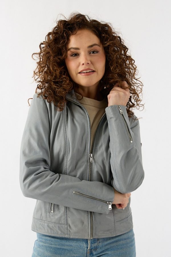 Donders leren damesjack 57497_740 - Donders Bubbly Leather Jacket