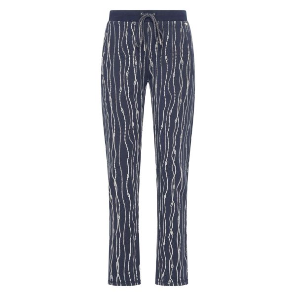 HVSociety langebroek donkerblauw 0201103650_5017 - HVSociety dames Broek HVSLucia Navy AOP