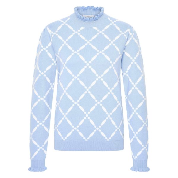 HVSociety trui lichtblauw 0409103664_5054 - HVSociety dames Pullover HVSEsther Lightblue