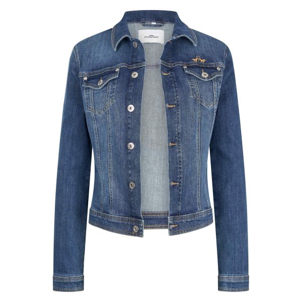 HVSociety spijkerjas blauw 0401103573_5024 - HVSociety dames Spijkerjas HVSAurore Denim