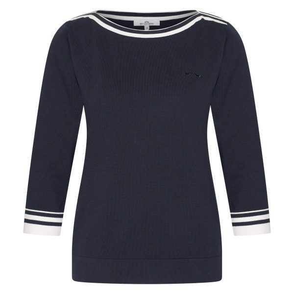 HVSociety damestrui HVSJacy 0409103702-5001 - HVSociety dames Pullover HVSJacy Navy