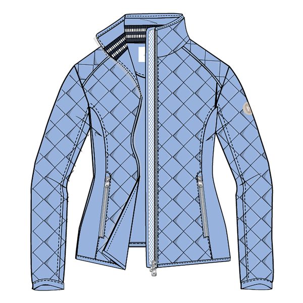 HVSociety zomerjas HVSAngie 0406103706-5045 - HVSociety dames Jas HVSAngie Lightblue