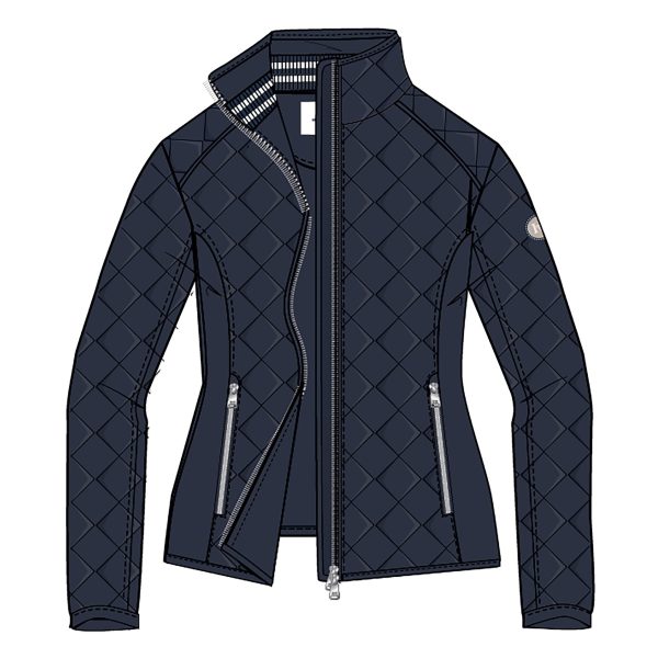 HVSociety zomerjas HVSAngie 0406103706-5001 - HVSociety dames Jas HVSAngie Navy