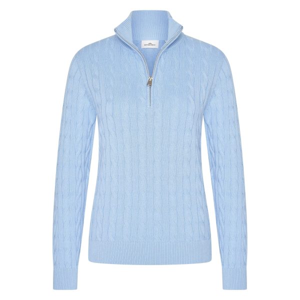 HVSociety schipperstrui HVSSuzanne 0409103701-5045 - HVSociety dames Pullover HVSSuzanne Lightblue