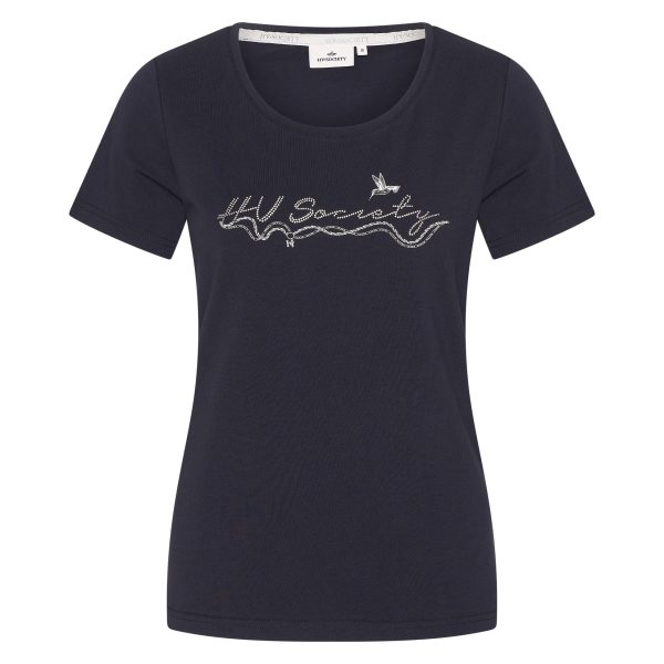 HVSociety t-shirt HVSDaria 0403103717-5001 - HVSociety dames Top HVSDaria Navy