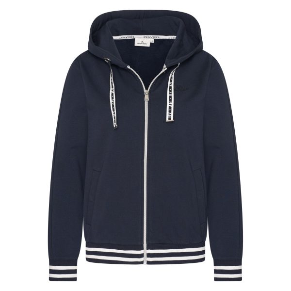 HVSociety Hoodievest HVSCaro 0401103720-5001 - HVSociety dames Hoodie HVSCaro Navy