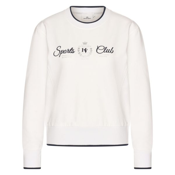 HVSociety sweater HVSBowie 0401103724-1 - HVSociety dames Sweater HVSBowie White