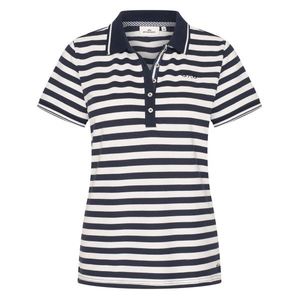 HVSociety damespolo HVSRavi 0403103706-5001 - HVSociety dames Poloshirt HVSRavi Navy